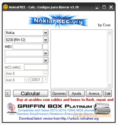 nokia bb5 sl3 unlock code calculator